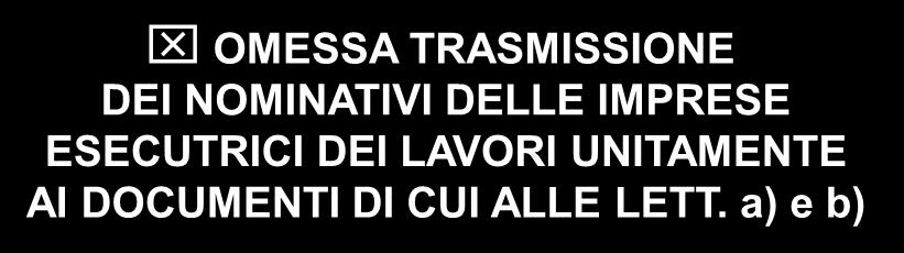 PRESENTARE OFFERTE PER L ESECUZIONE DEI LAVORI Art. 157, comma 1, lett. D), D.Lgs.