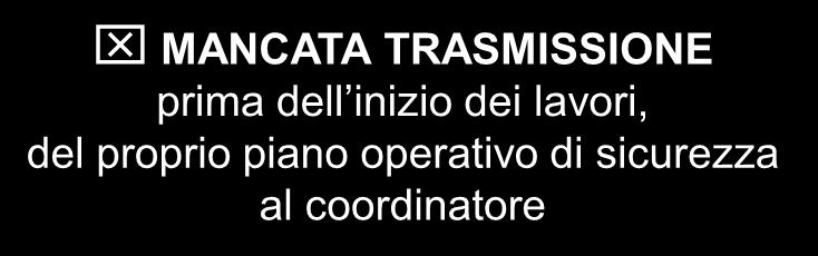 di coordinamento alle imprese esecutrici (sub