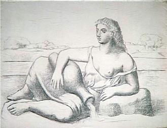 (id 473) Lo scultore a riposo con la modella, anemoni e piccolo torso (suite