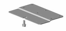 trucioare Strap at L (wheel base mm) or the fixing of chipboard panels ar 26 taffa a interasse mm er ssaggio pannelli in
