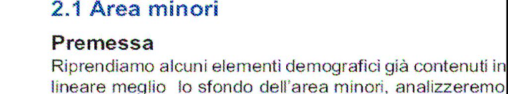 Uno sguardo regionale Fonti utilizzate: i Profili di comunità.