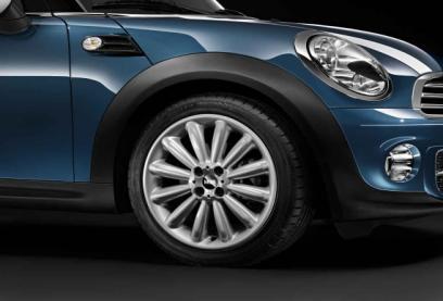 MINI ROADTER (R59) - CERCHI IN LEGA 16" 17" Cerchi in lega leggera 4-Hole Circular poke da 16" con pneumatici 195/55 R16 (cod.