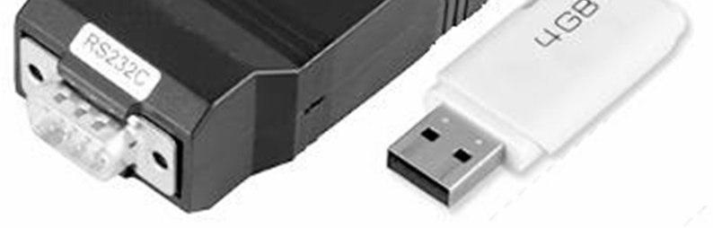 Collegamento della bilancia al registratore di dati USB PCE-USM Si deve utilizzare il cavo intermedio della fornitura Cavo intermedio (M & W SUB-D9 2-3 / 3-2 / 5-5) Controllare le