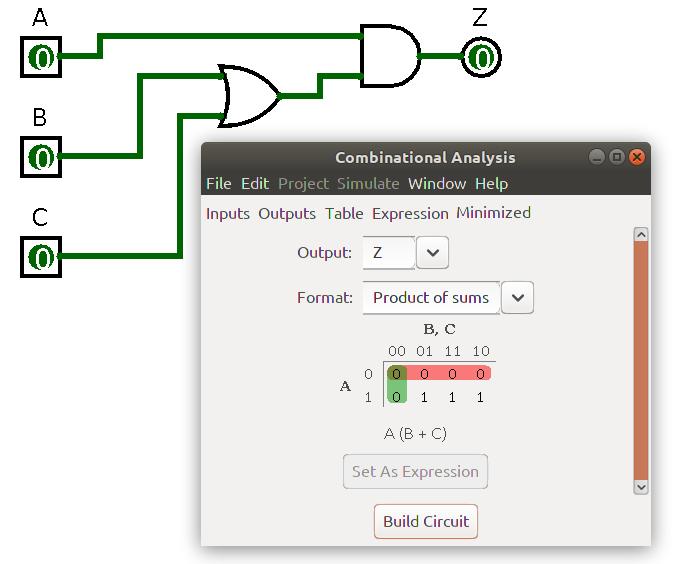 Esercizio 02 - Soluzione Cliccando infine su Build Circuit possiamo generare il circuito