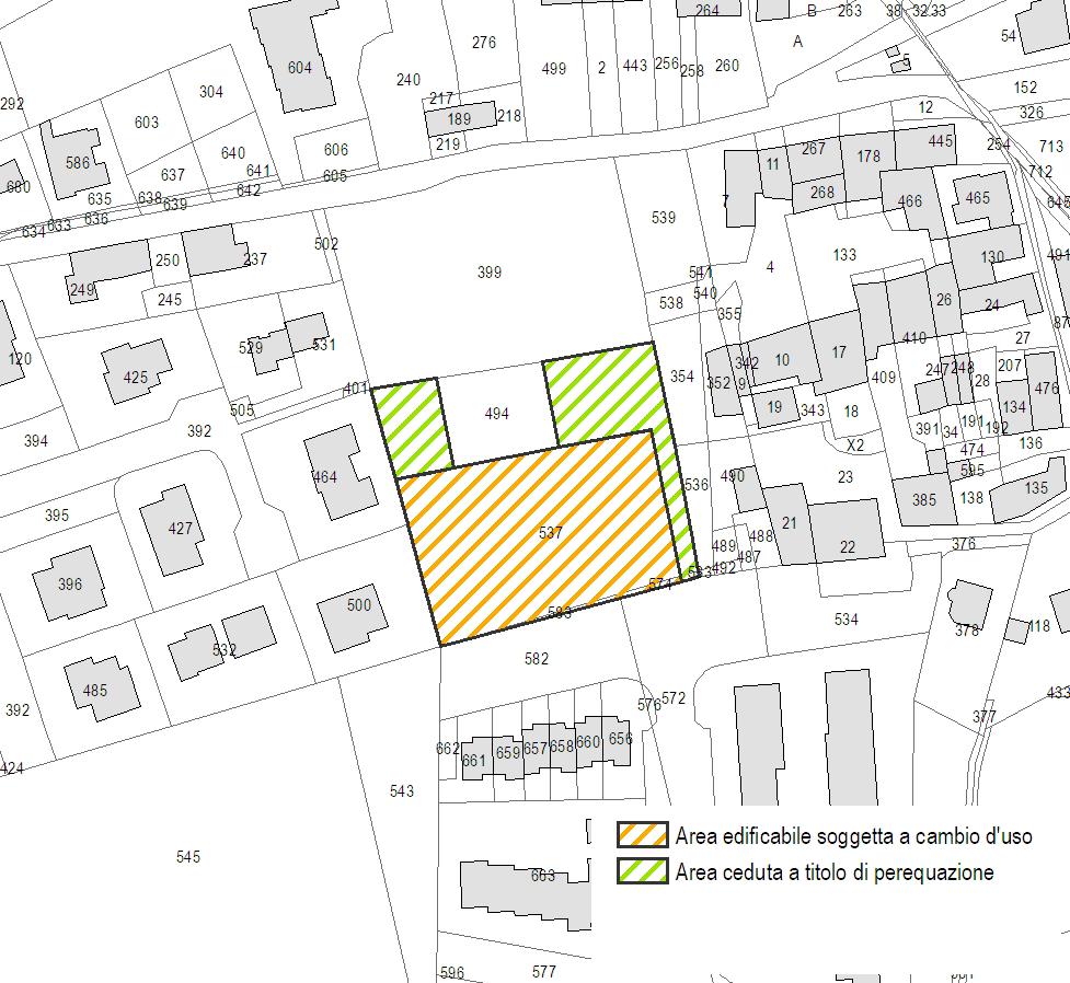 Variante 4 - Piano degli Interventi A.P.P. n. Ortofoto (Orthoview 2011 V.1) Estratto catastale (scala 1:2.000) 11 Via Piazza via Val d Aosta Richiesta Prot. n. 21848 del 07.06.