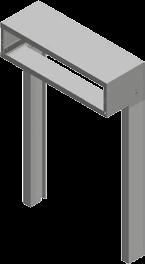 sicurblind monoblocco per soluzioni: A solo grata B con predisposizione telo oscurante o filtrante e zanzariera C con predisposizione zanzariera L max Pcl 360/400/450 Hcl 280 30 battuta infisso H max