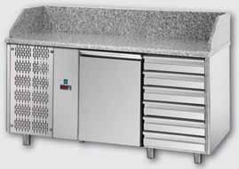230-1-50/60 CASSETTIERE REFRIGERATE - REFRIGERATED DRAWERS - TIROIRS RÉFRIGÉRÉS Come ordinare il Tavolo Pizza e le cassettiere refrigerate How to order a Pizza Counter with Drawers and calculate the