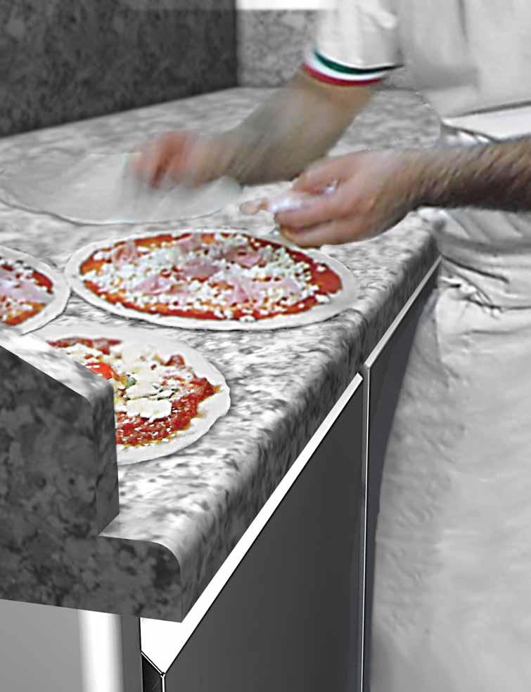 Tavoli Pizza Made in Italy Made in Italy Pizza Counters -