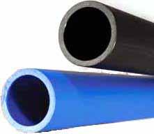 82 - TUBI TECNOPLASTICI TUBO PE 100 RC PER ACQUA Tubo in polietilene ad alta densità PE 100 a elevata resistenza alla crescita lenta della frattura, di colore blu o nero rispondente alla norma (UNI)