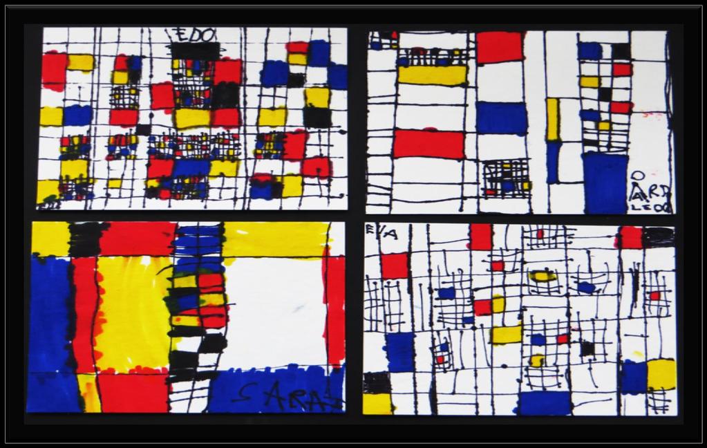 Come Piet Mondrian: suddividiamo più volte il