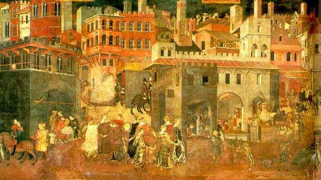 Ambrogio Lorenzetti Allegoria del