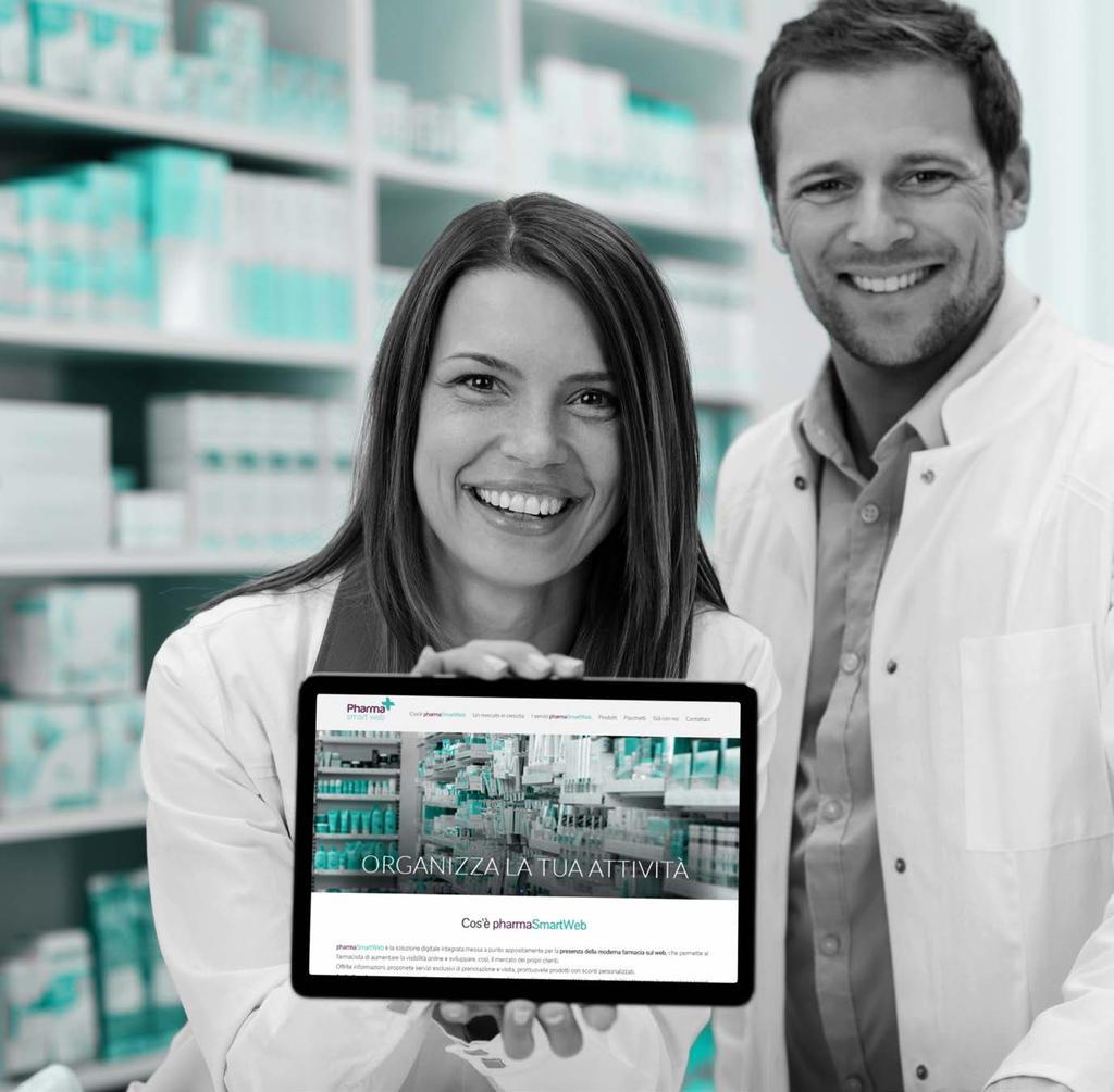 I nostri servizi PharmaSmart con le sue offerte: pharmasite pharmacommerce pharmasocial propone diverse soluzioni, tutte personalizzabili secondo le esigenze di ogni farmacia, che vanno dal sito web,