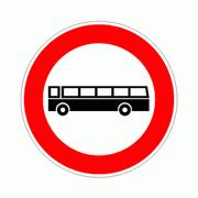 Il segnale raffigurato: segnala una corsia riservata agli autobus indica il divieto di transito agli autobus segnala che è consentito il transito