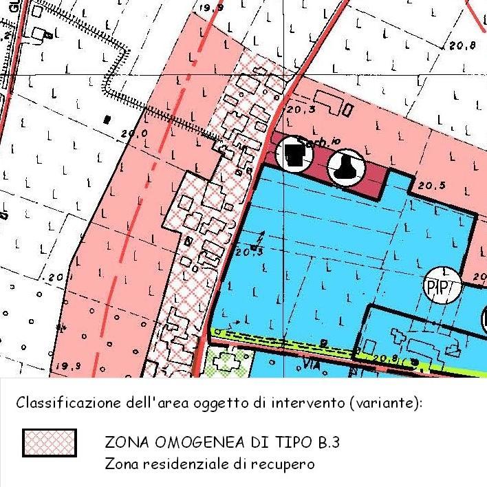 come "Unità di Intervento da valutare in sede di Piano della Ricostruzione" e individuata dal PdR_2 in quanto necessita di una modifica alla pianificazione urbanistica e, in particolare di una