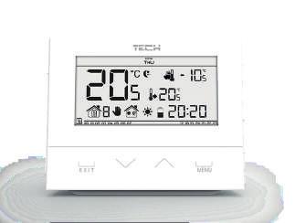 controllo di temperatura ambiente controllo di temperatura caldaia CO controllo di