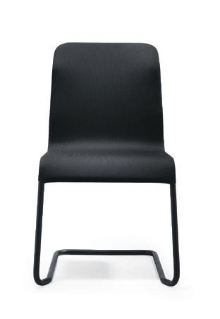 Either with or without armrest protectors; with a black, slate grey or stone grey mesh backrest; with seat upholsteries of high-quality fabrics in various