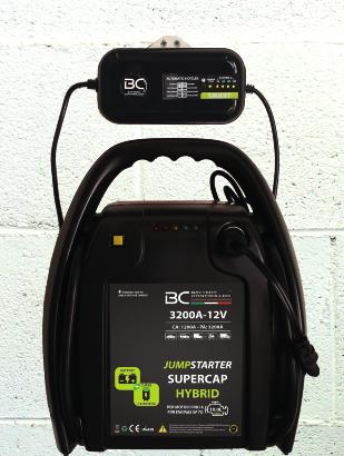 HYBRID 3200A-12V BATTERY SUPER 3200A-12V + CA: 1200A - PA: 3200A CAPACITOR PER MOTORI FINO A FOR ENGINES UP TO 10.