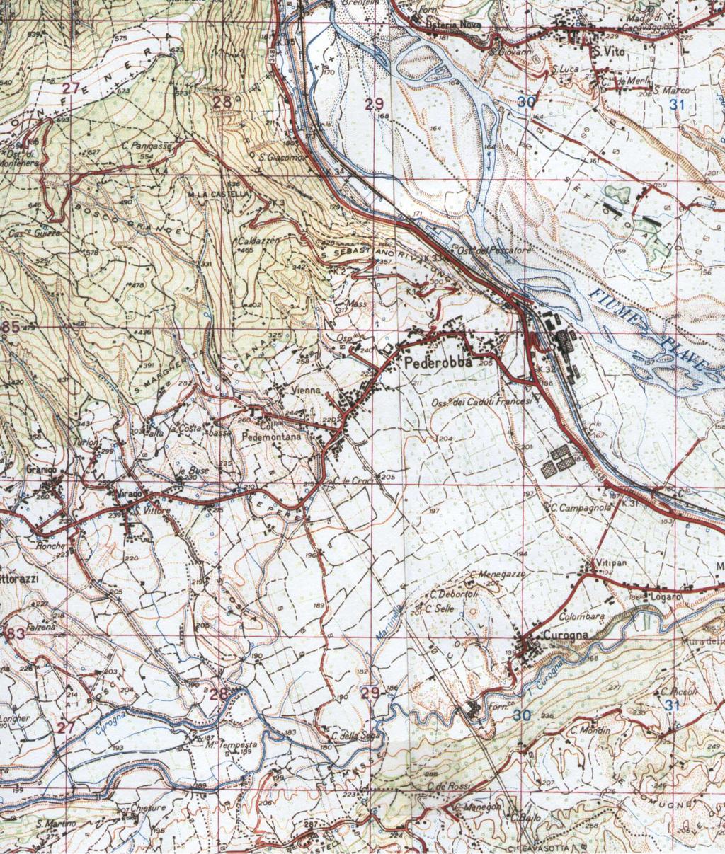 Area in esame Figura 1 IGM 1:25.