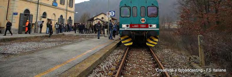 Tuttavia gli interventi di ripristino della sede ferroviaria sono già stati completati e la linea è nuovamente disponibile per la realizzazione di servizi turistici. Febbraio 2016.