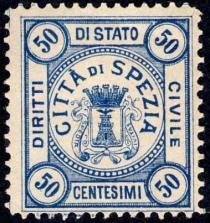 1913 con denominazione Spezia, rettificata in