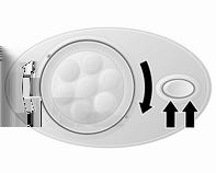 Luci di cortesia posteriori Le luci del vano di carico superiore possono essere impostate per illuminarsi quando le portiere laterali o posteriori sono aperte, o accese costantemente.