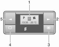 128 Climatizzatore Timer (Tipo A) 1 Display : Visualizza preimpostazioni, ora corrente od ora preimpostata, temperatura, Y, Ö e x 2 l : Aumenta i valori 3 7 : Pressione prolungata: accensione del