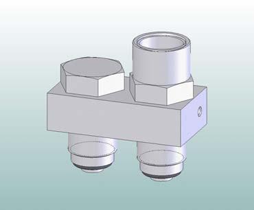 BRIDGE CONNECTORS When it is necessary to have more discharge for one point is possible to connect with a