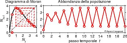 1 1 Se si ha un andameno ciclico (di periodo 2).