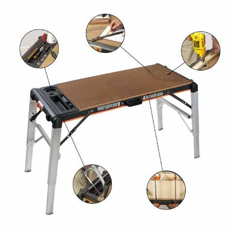 GlispecialiTtake DOUBLE TABLE - tavolo da lavoro e