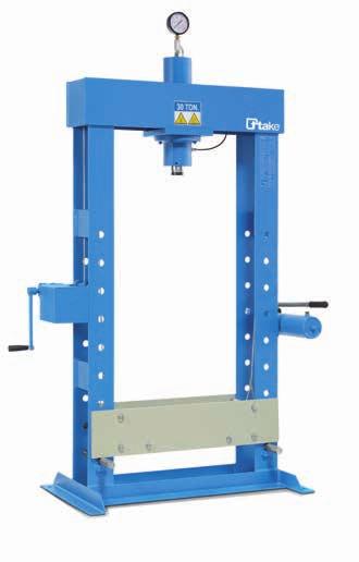 GlispecialiTtake CAPACITÀ 30-40 ton - Struttura in robusto acciaio saldato.