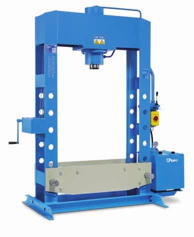 Attrezzature per sollevamento PRESSE ELETTROIDRAULICHE - VELOCITÀ LENTA CAPACITÀ 40-100 ton - Stelo cilindro in