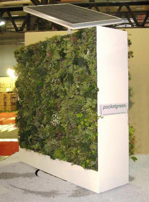 Pocketgreen a temporary device to create green spaces 12 sqm.