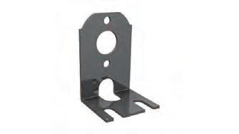 1D Accessori Accessories 32/AU SUPPORTO in acciaio zincato 32/AU BRACKET in zinc plated steel