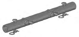 Trave reticolare in acciaio rinforzato Trave reticolare in acciaio per campata fino a 700 cm, per collegamenti, sporgenze, passi carrai e costruzioni speciali.