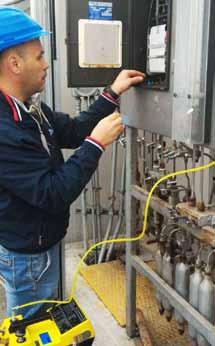 VERIFICHE PERIODICHE E MANUTENZIONE IMPIANTI DI MISURA Fral Service offre il servizio di manutenzione degli impianti di misura di Tipo 1 e 2 Rif. cabine gas metano.