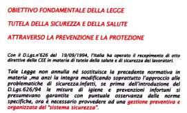 626/94 DLGS 81/2008 626/94 13 ALCUNI ASPETTI DLGS 81/2008 Sicurezza attiva: ESP ABS FATTORE UMANO 14 DECRETO LEGISLATIVO N 81/2008 PREVEDE: L INFORMAZIONE