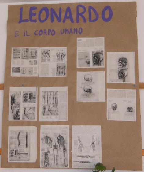 5. Leonardo da Vinci e lo studio del corpo umano Al termine di questo percorso abbiamo ritenuto opportuno ampliare le nostre conoscenze