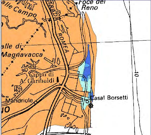 frequenti P1 L (Low) scenario di evento estremo raro Restante territorio del bacino del Reno e relativo