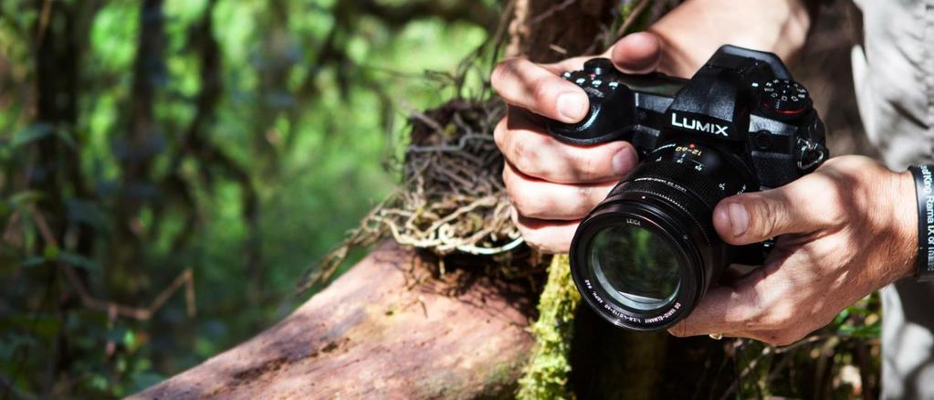 Nuova LUMIX G9: la fotocamera top che coniuga velocità e robustezza, il connubio perfetto per la fotografia naturalistica e sportiva.