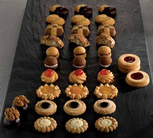 . Short pastry biscuit and cocoa. Short pastry biscuit with walnut. Apricot short pastry biscuit. Short pastry biscuit with cherry.