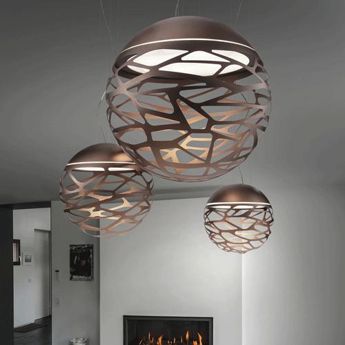 Studio Italia Design > Kelly > Medium Sphere 50 Medium Sphere 50 E27 Classic A60 3 x max 46W eco E27 CFL [compact] 3 x max 23W