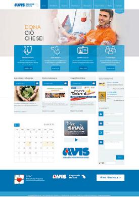 CASE HISTORY: AVISWEB IL SITO WEB: UN IMPORTANTE STRUMENTO DI COMUNICAZIONE Immagine di gruppo coordinata nella