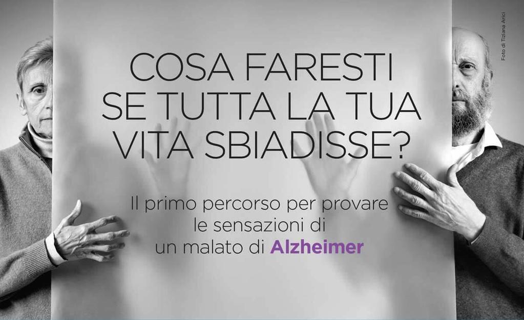Alzheimer in Lab Un viaggio dentro la malattia invisibile è uno dei progetti promossi da #spezzalindifferenza, il