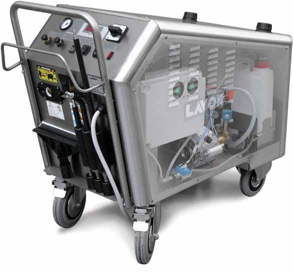 Generatori di vapore Con GV è possibile sgrassare a fondo e sanificare qualsiasi oggetto o superficie in modo facile, ecologico e definitivo.
