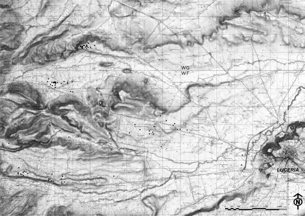 Il survey nell Ager Lucerinus: nuovi dati dai Monti Dauni settentrionali 325 Fig.