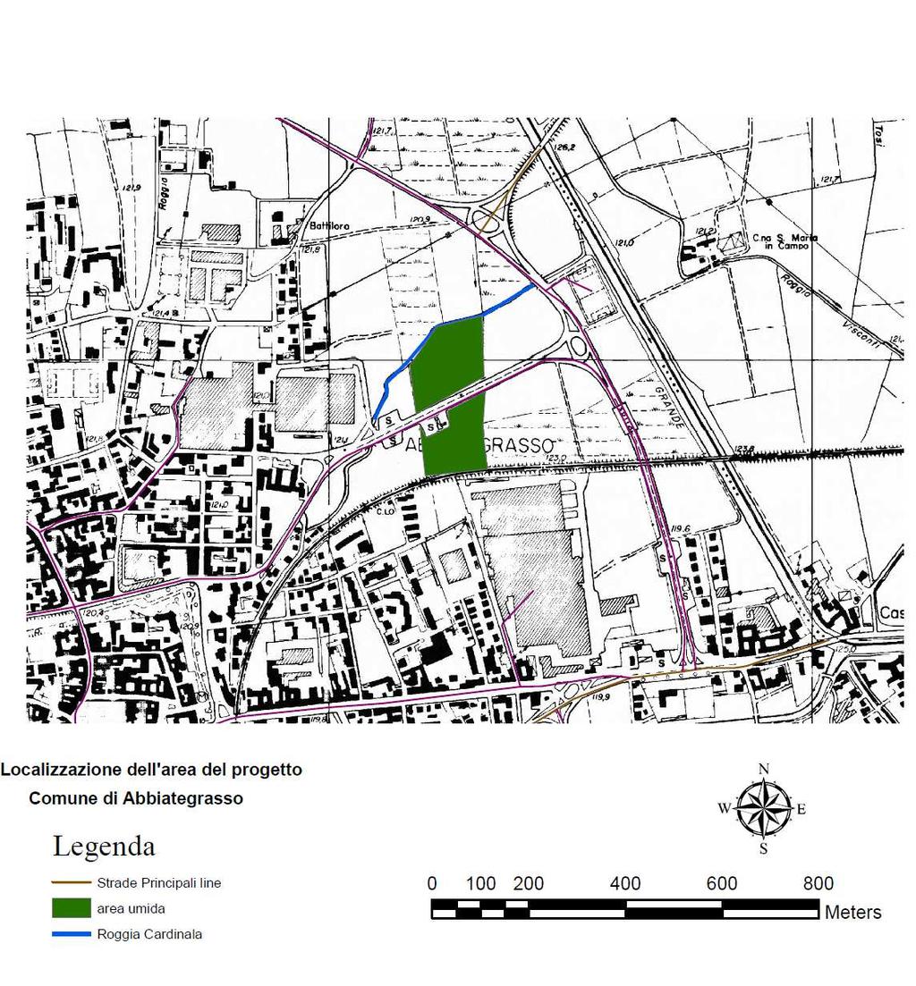 Cardinala, dovrà essere sviluppato uno specifico studio di approfondimento, in collaborazione con gli esperti del Parco del Ticino, finalizzato all individuazione delle azioni più idonee da porre in