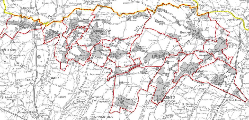 La microzonazione sismica (MS) sarà effettuata nei centri abitati (capoluogo e frazioni), nelle aree di ricostruzione e in quelle d interesse per future urbanizzazioni (indicate da Province e Comuni).