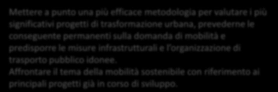 147 La cultura della mobilità: Sottovalutando i costi (anche ambientali e fiscali) della mobilità ci si abitua a muoversi troppo e male, causando problemi all ambiente, alla sicurezza e ai conti