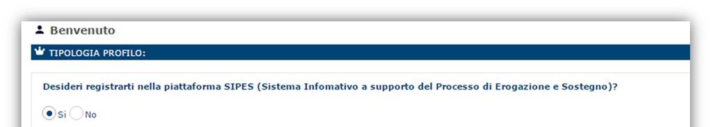 Nota: Tutti i passi, anche la registrazione del profilo dell impresa beneficiaria, possono essere effettuati dal rappresentante legale o da un soggetto delegato.