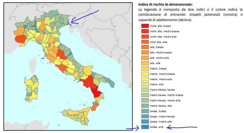 Le province Monza e della Brianza e di Trieste risultano essere quelle